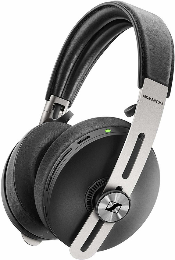 Sennheiser Momentum 3 Wireless Active noise cancellation enabled Bluetooth Headset (Black, Silver, On the Ear